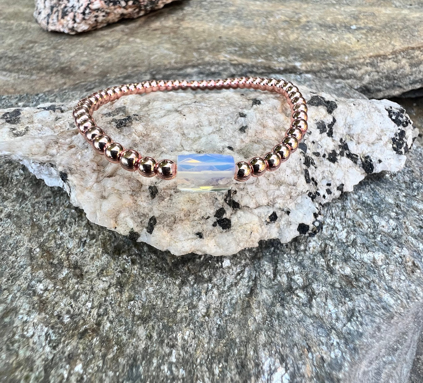 Mini Rose Opalite Power Bracelet