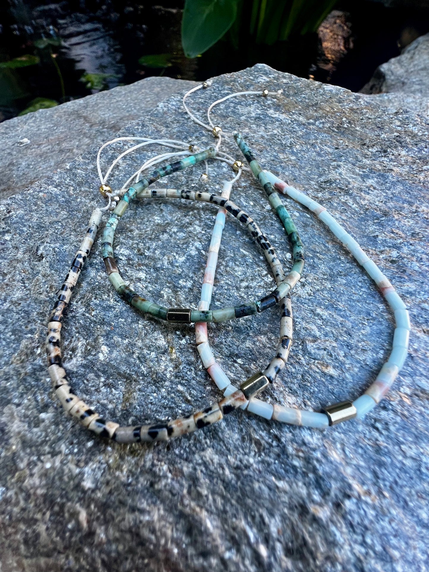 Snake Skin Bolo Bracelet