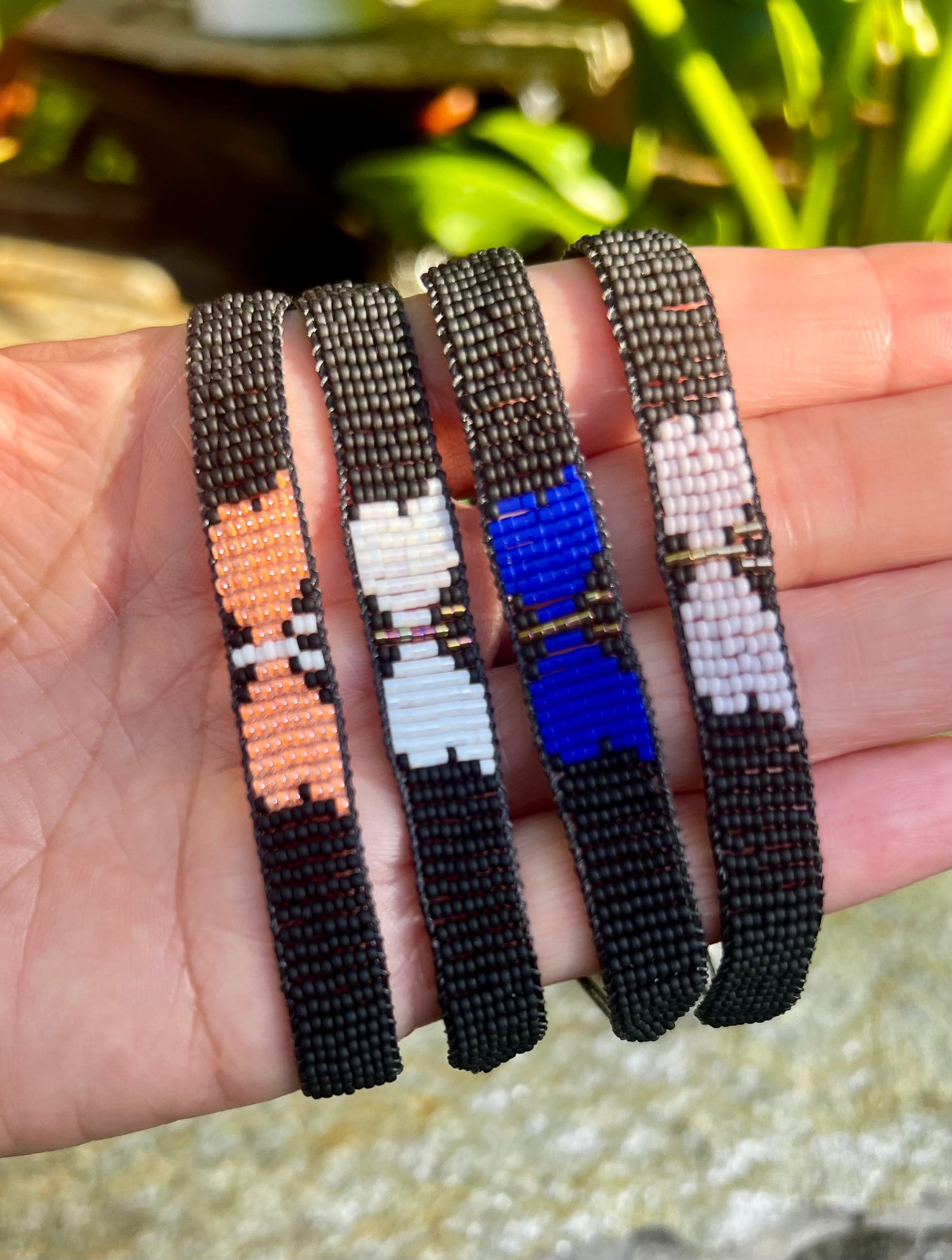 Butterfly Bracelet Black/White