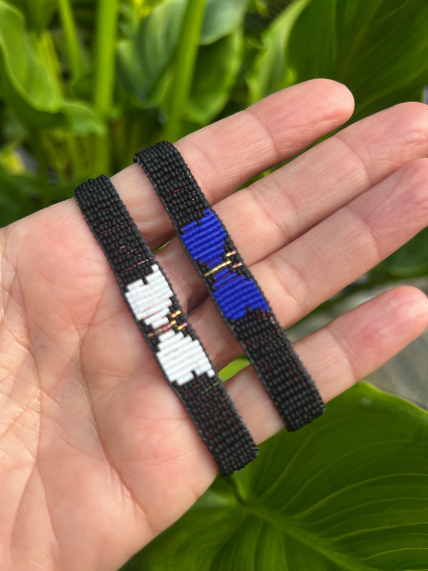 Butterfly Bracelet Black/Blue