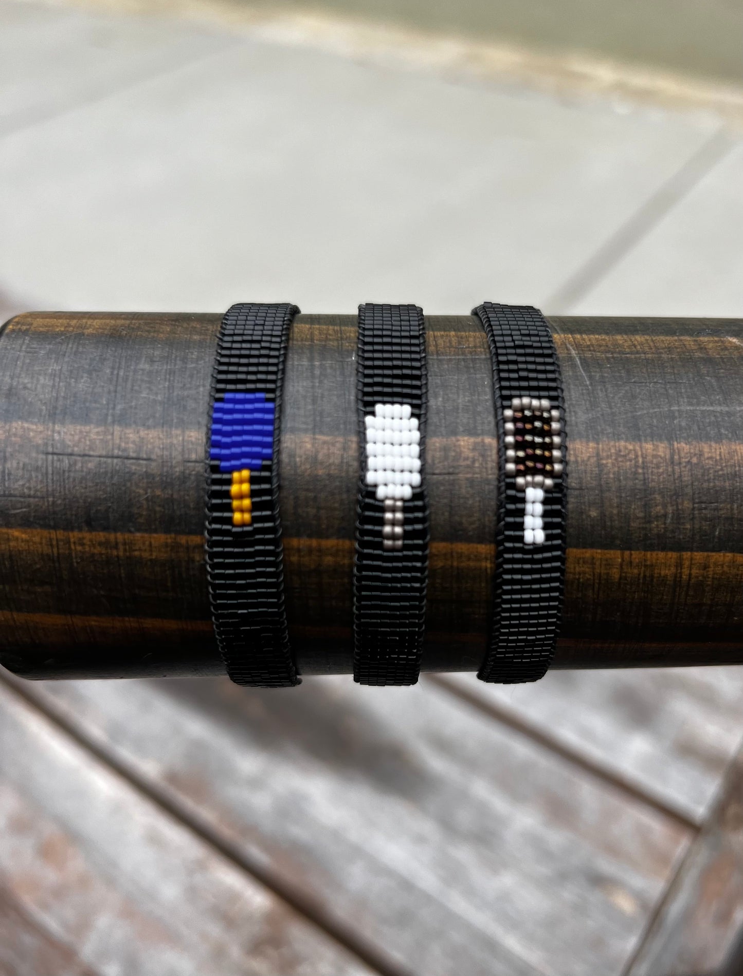 Pickleball Seed Bead Bracelet