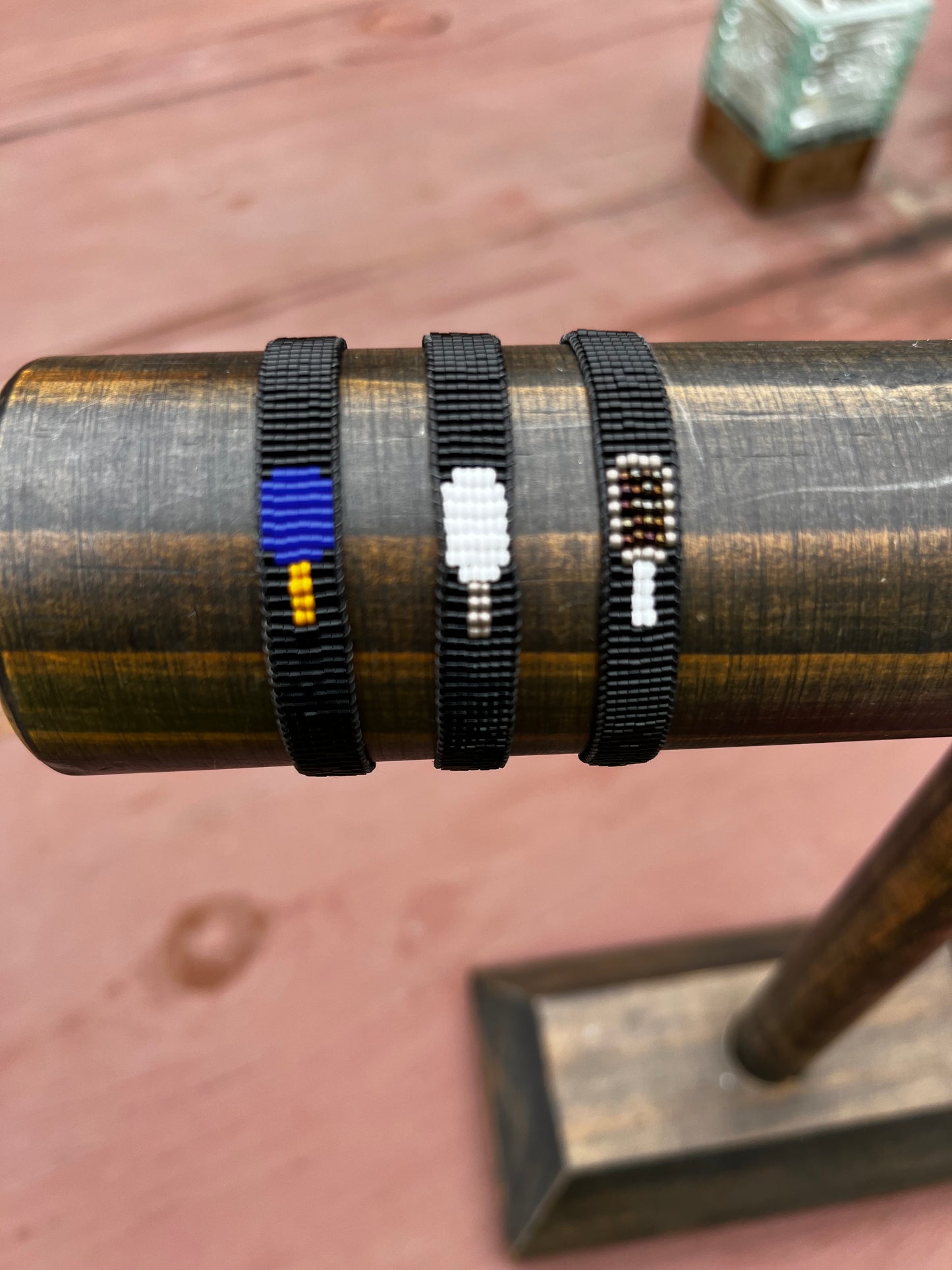 Pickleball Seed Bead Bracelet