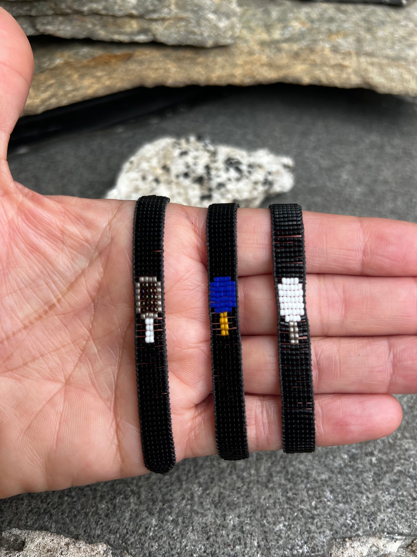 Pickleball Seed Bead Bracelet