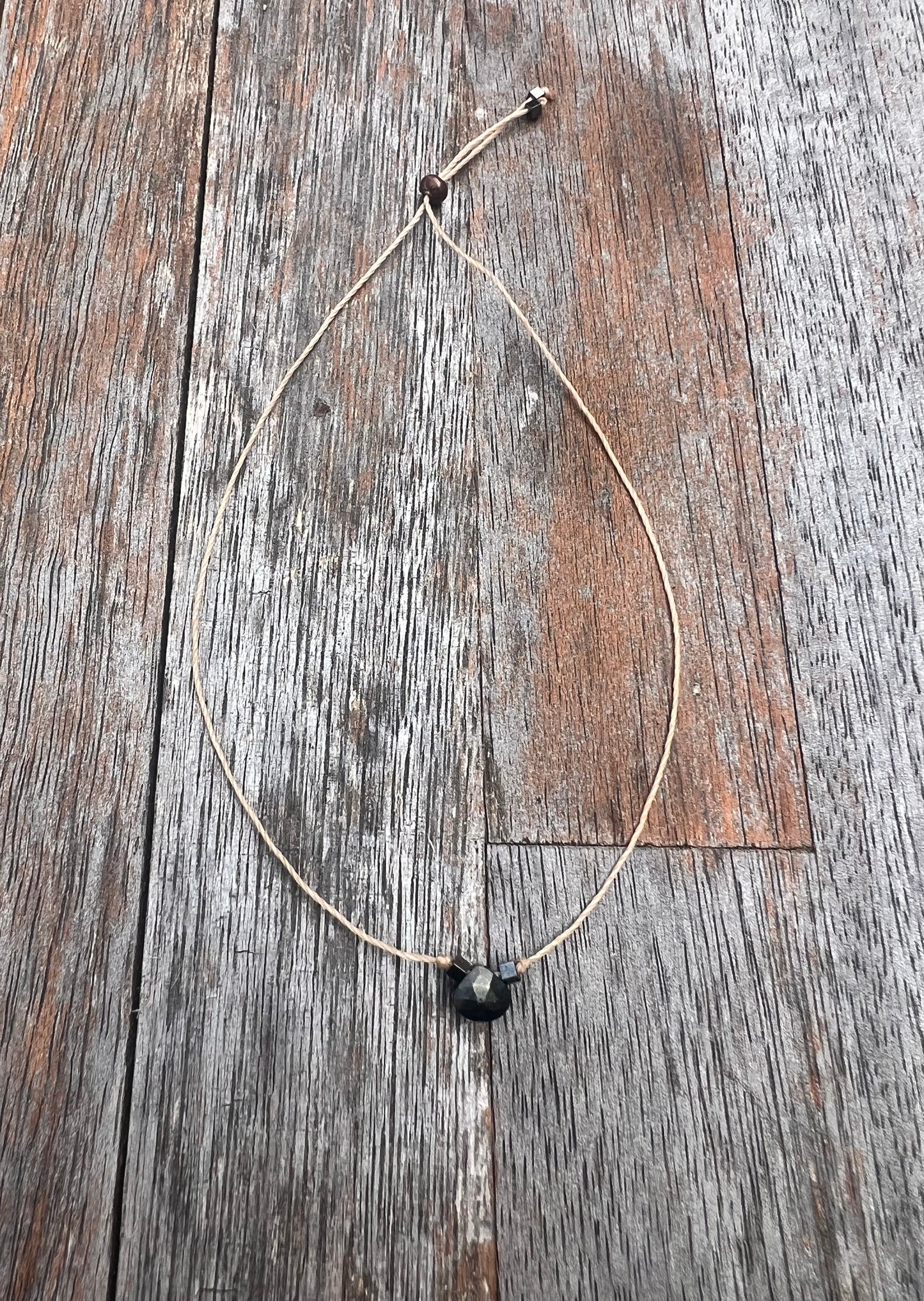 Mini Pyrite Adjustable Bracelet
