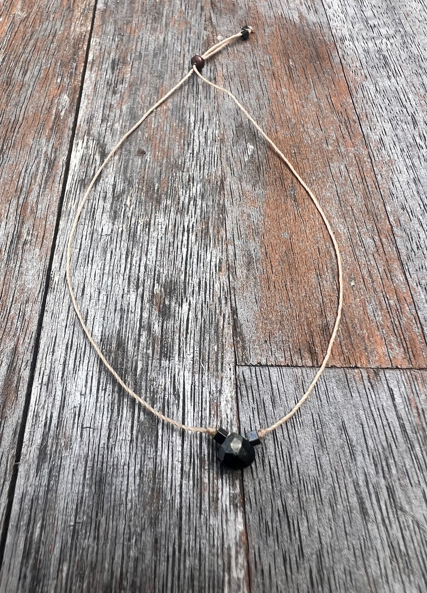 Mini Pyrite Adjustable Bracelet