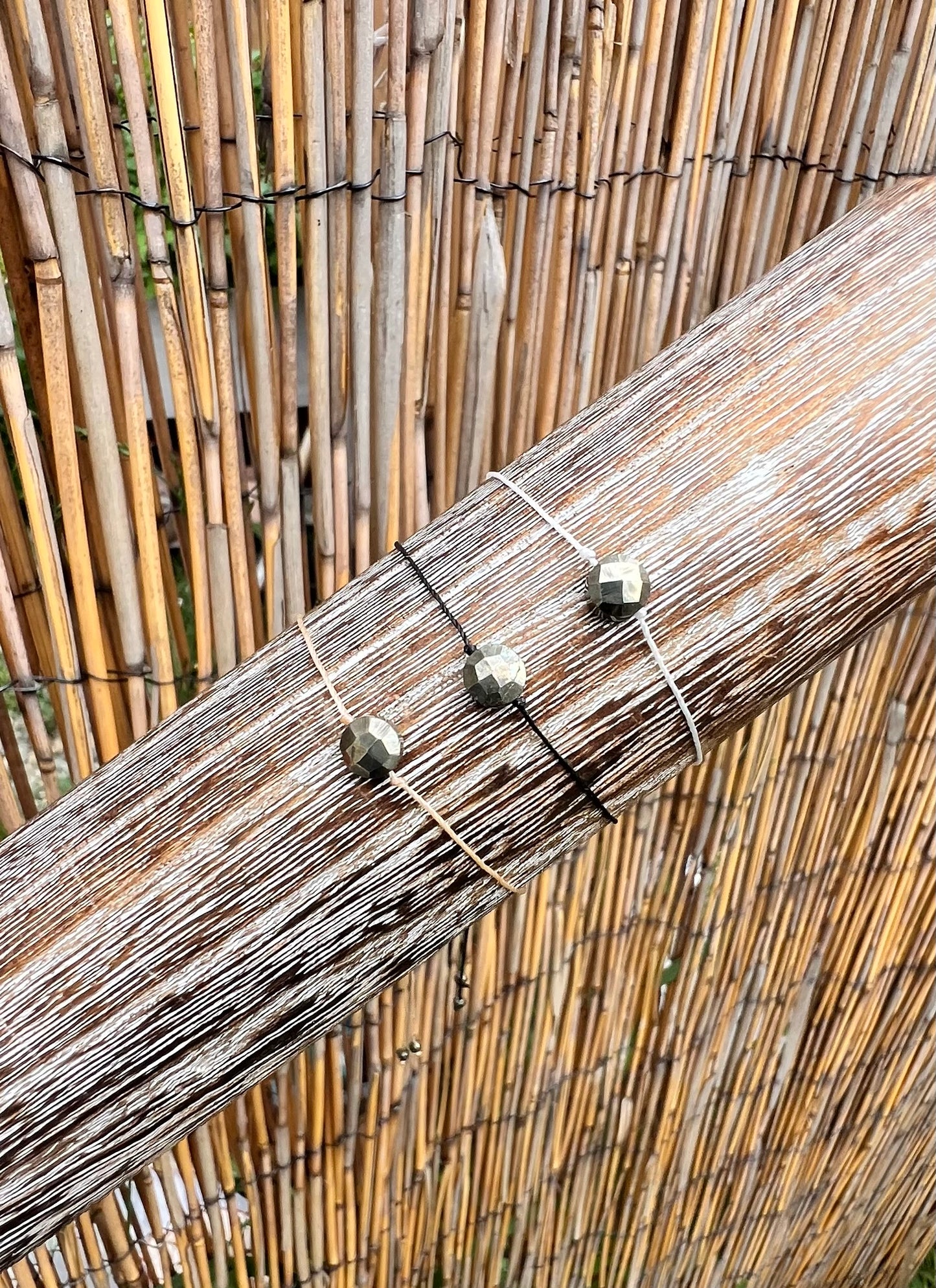 Pyrite Adjustable Bracelet