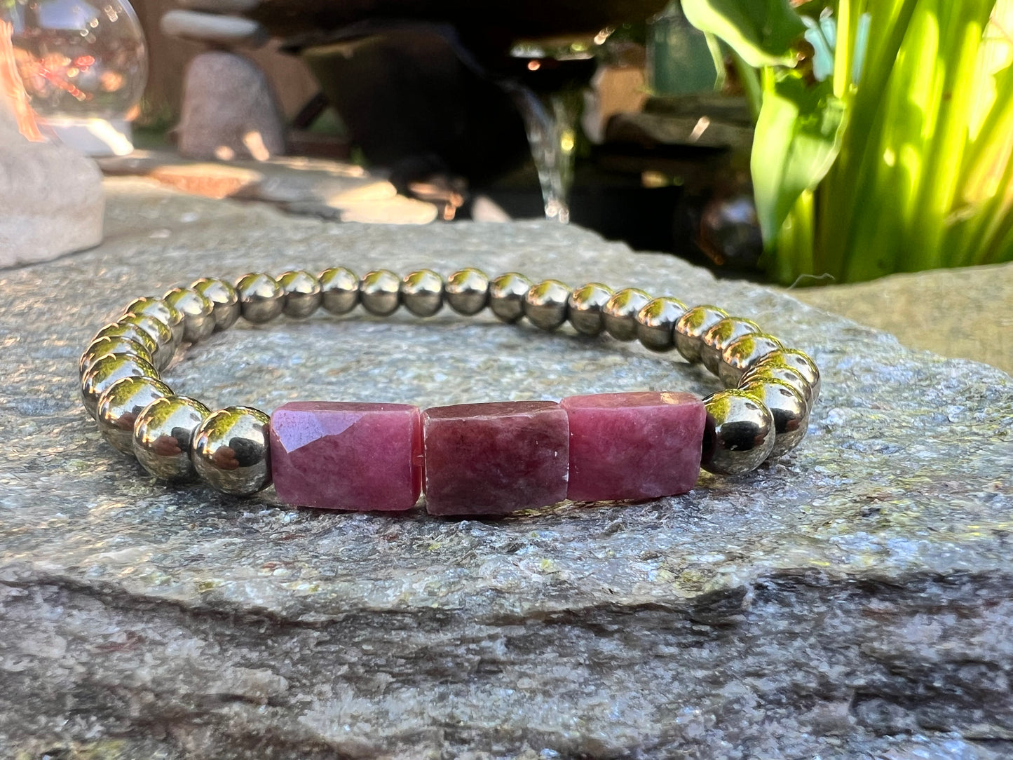Rhodonite Power Bracelet