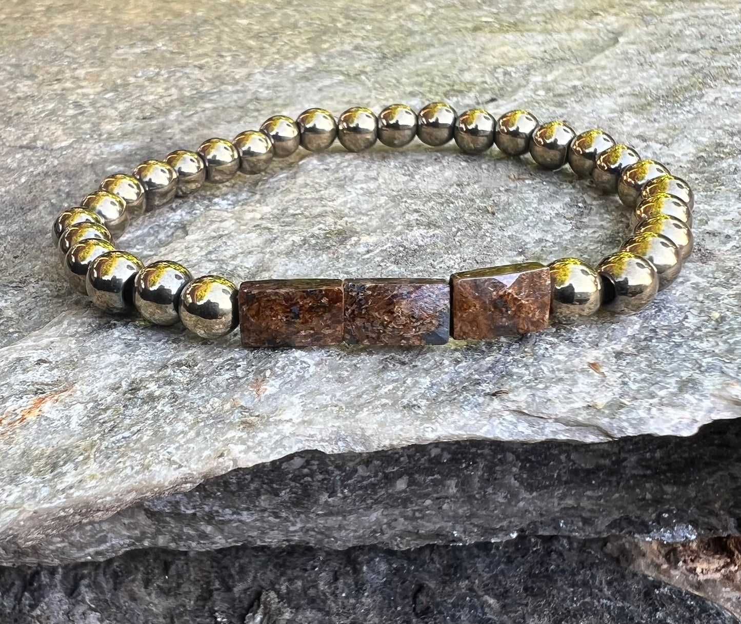 Bronzite Power Bracelet