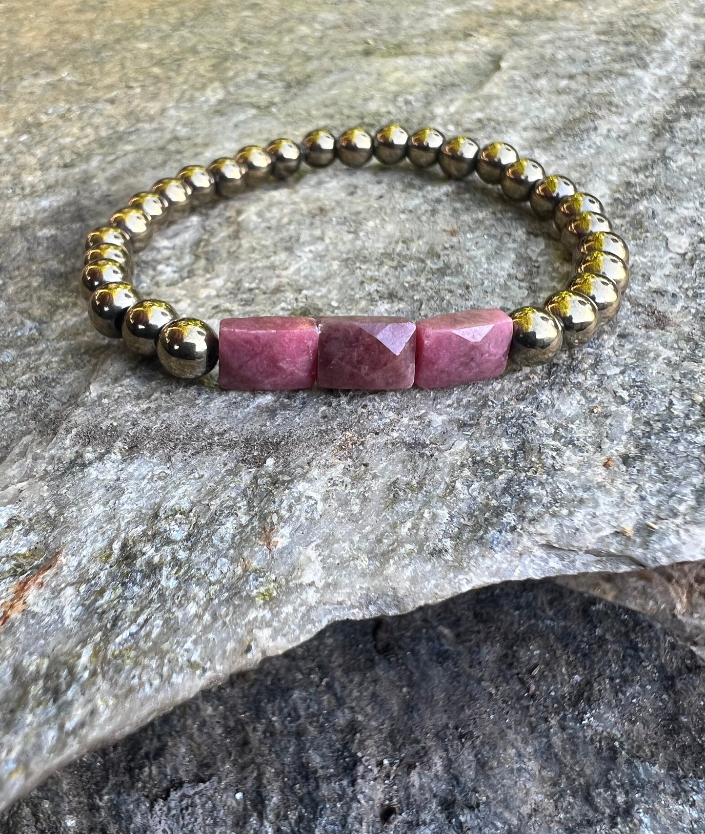 Rhodonite Power Bracelet