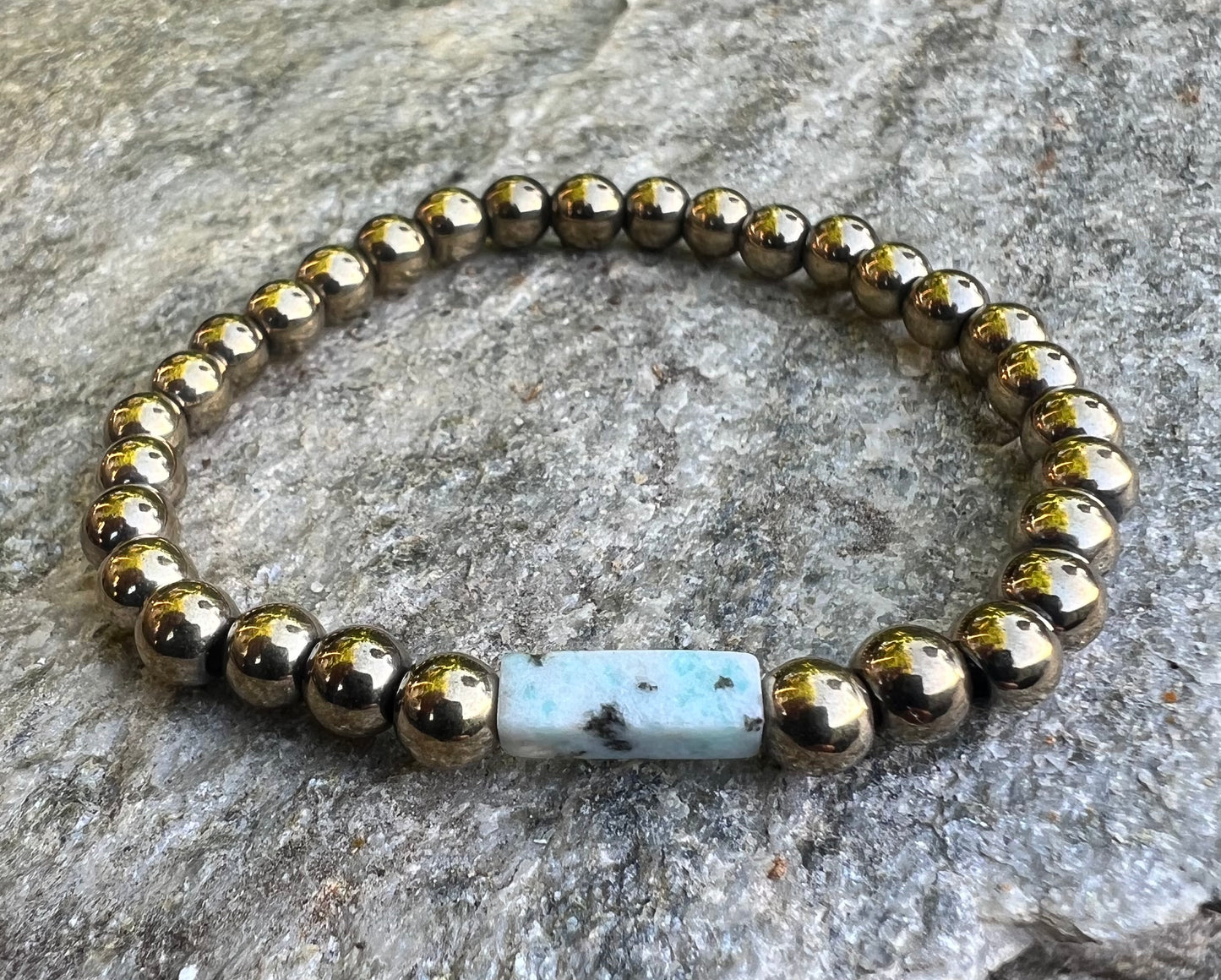 Kiwi Jasper Power Bracelet