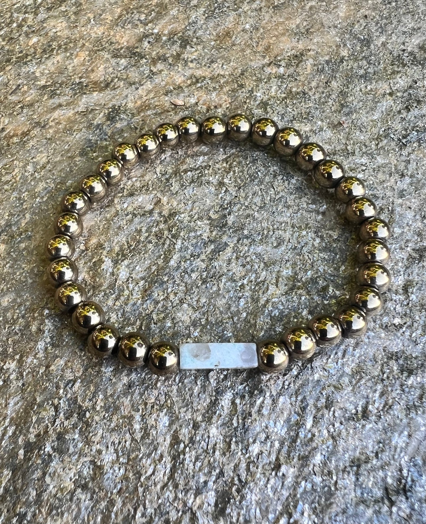 Kiwi Jasper Power Bracelet
