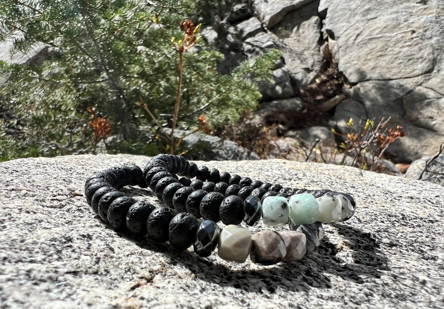 Mens Kiwi Jasper Bracelet