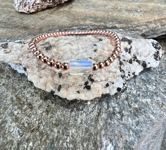 Mini Rose Opalite Power Bracelet