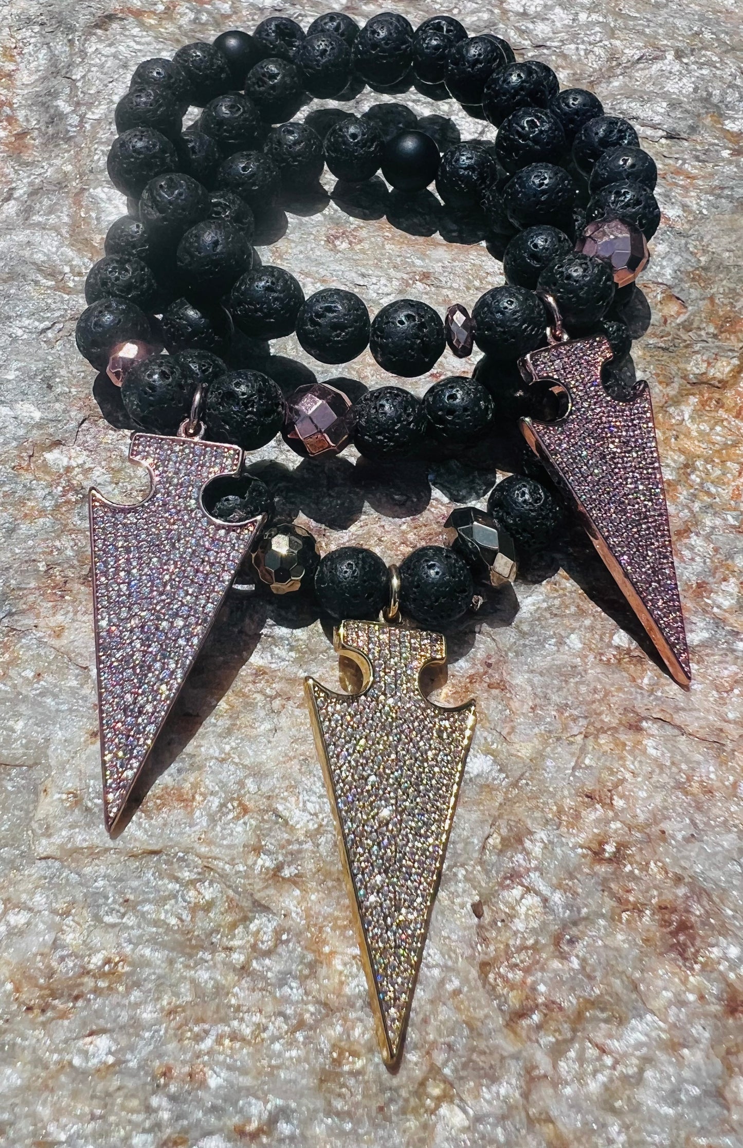 Lava Luxe Arrow Dangler