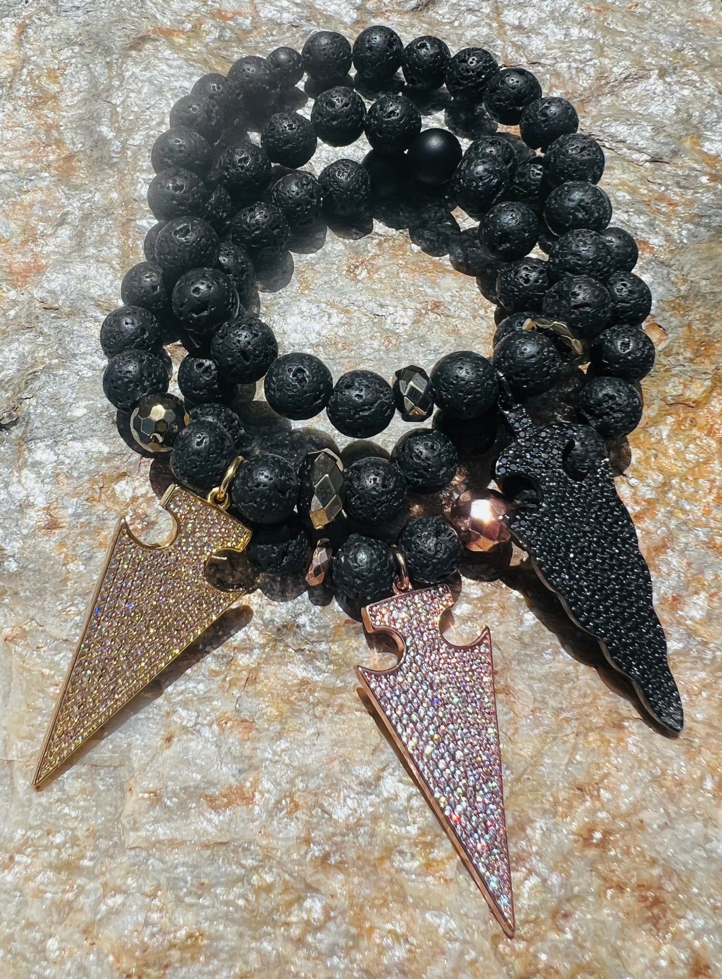 Lava Luxe Arrow Dangler