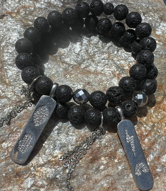Lava Luxe Sacred Symbols Dangler
