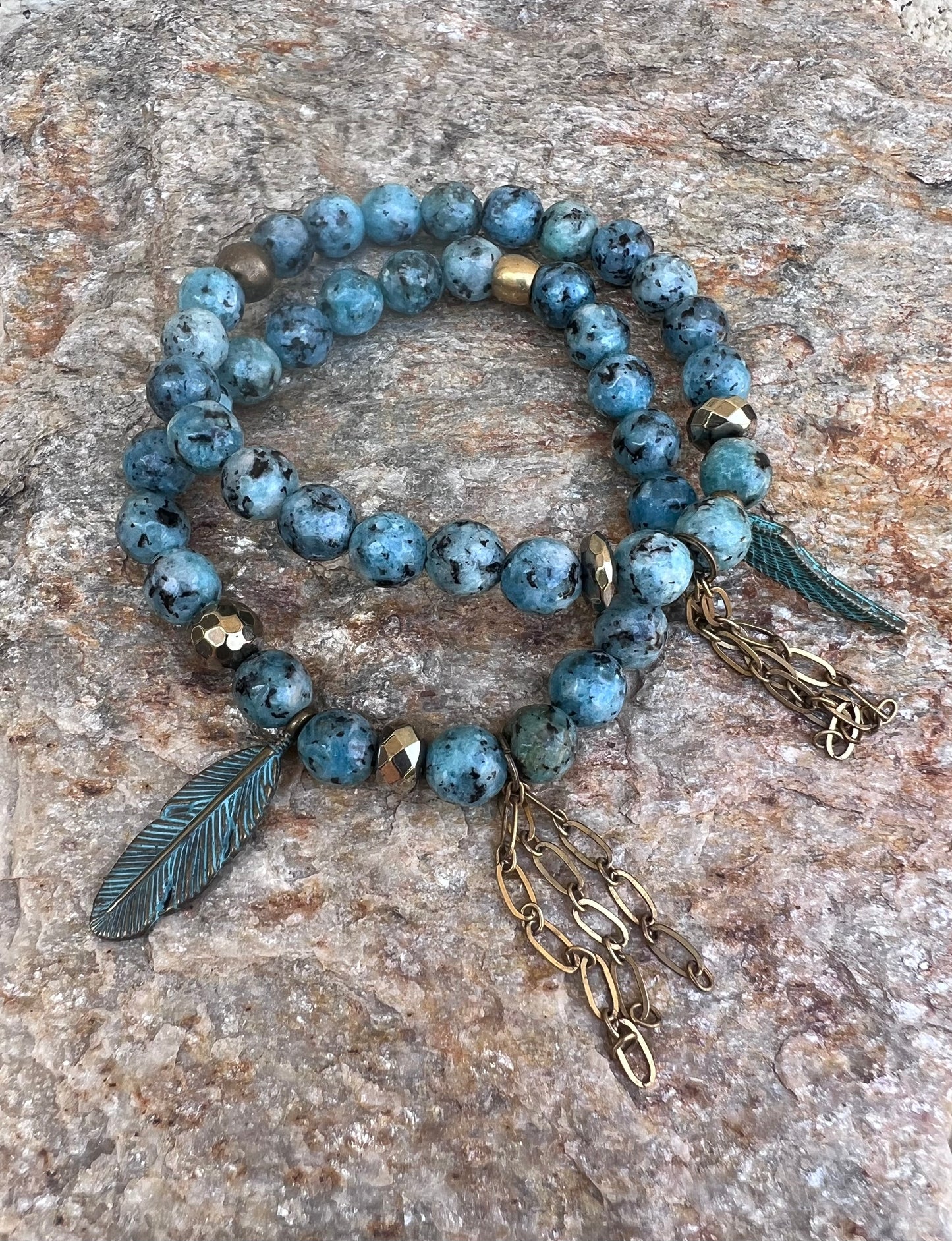Turquoise Angel Dangler
