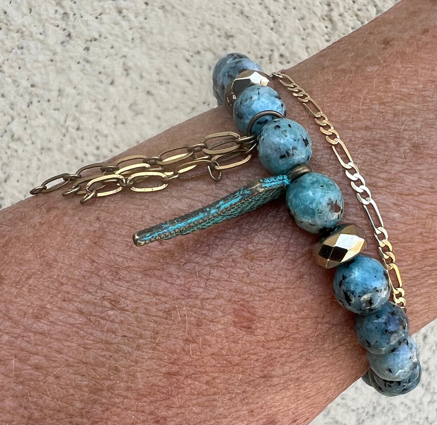 Turquoise Angel Dangler