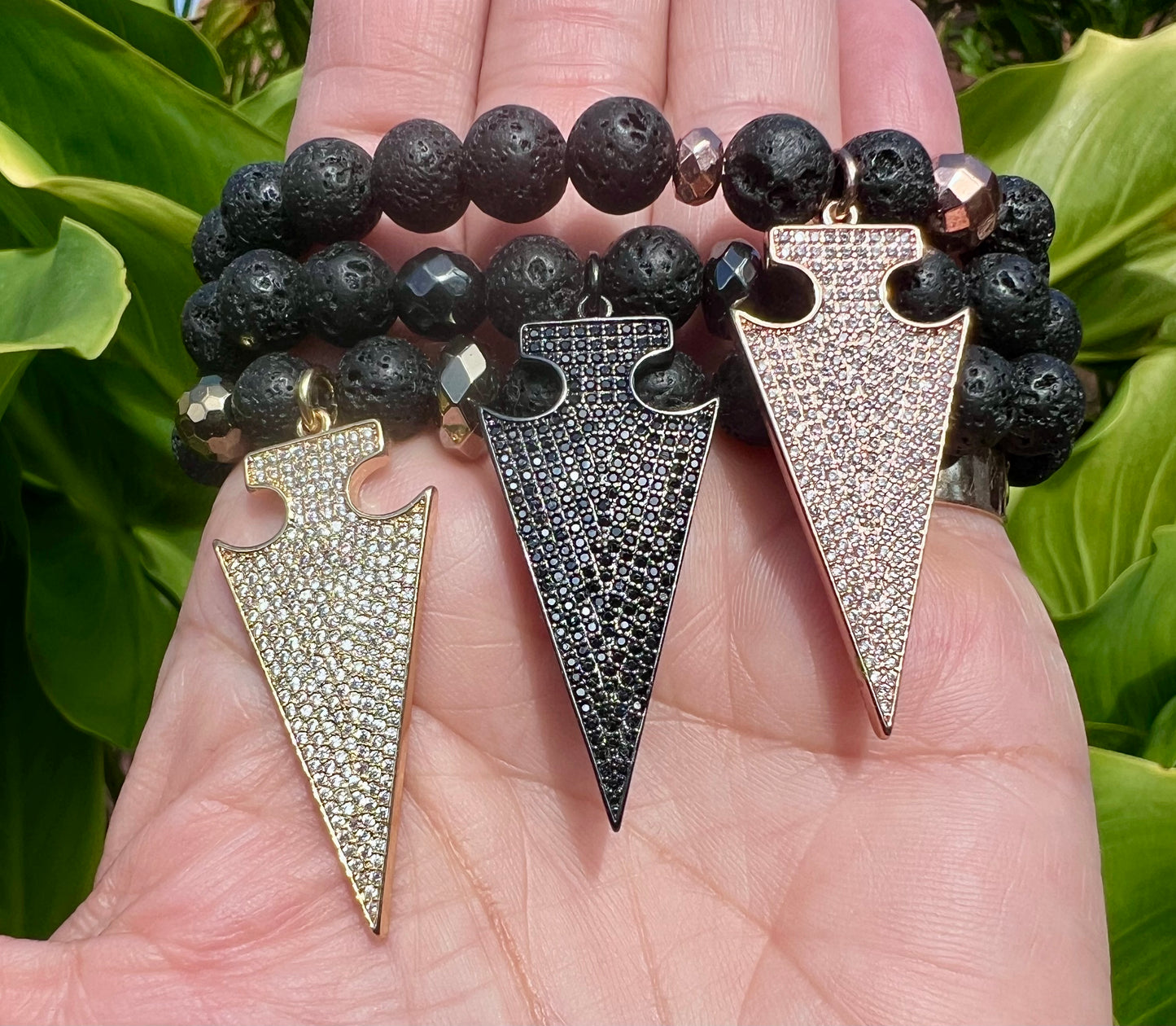 Lava Luxe Arrow Dangler