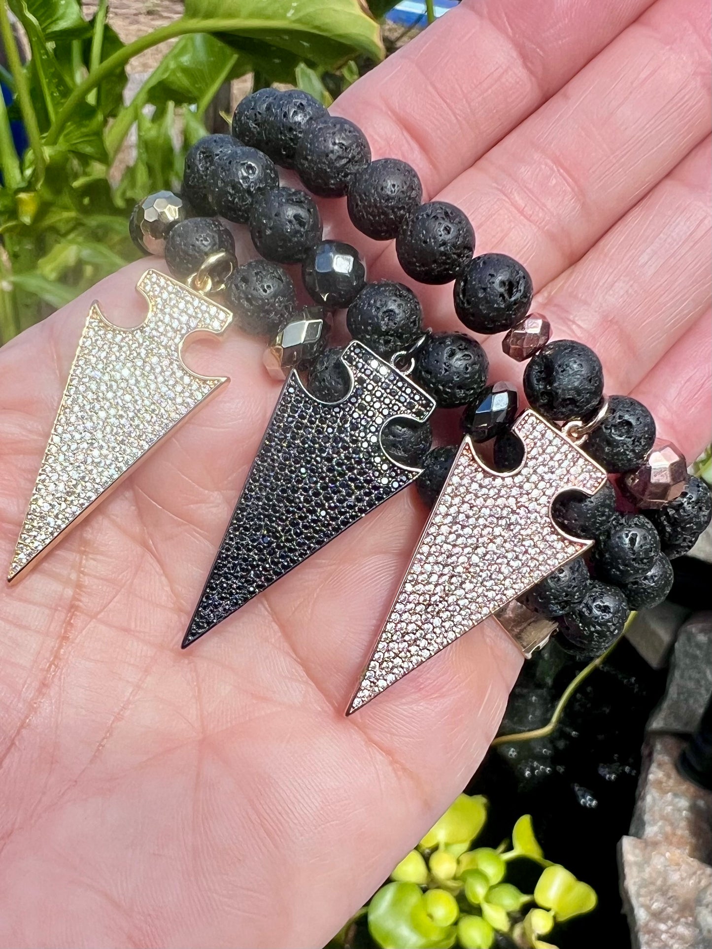 Lava Luxe Arrow Dangler