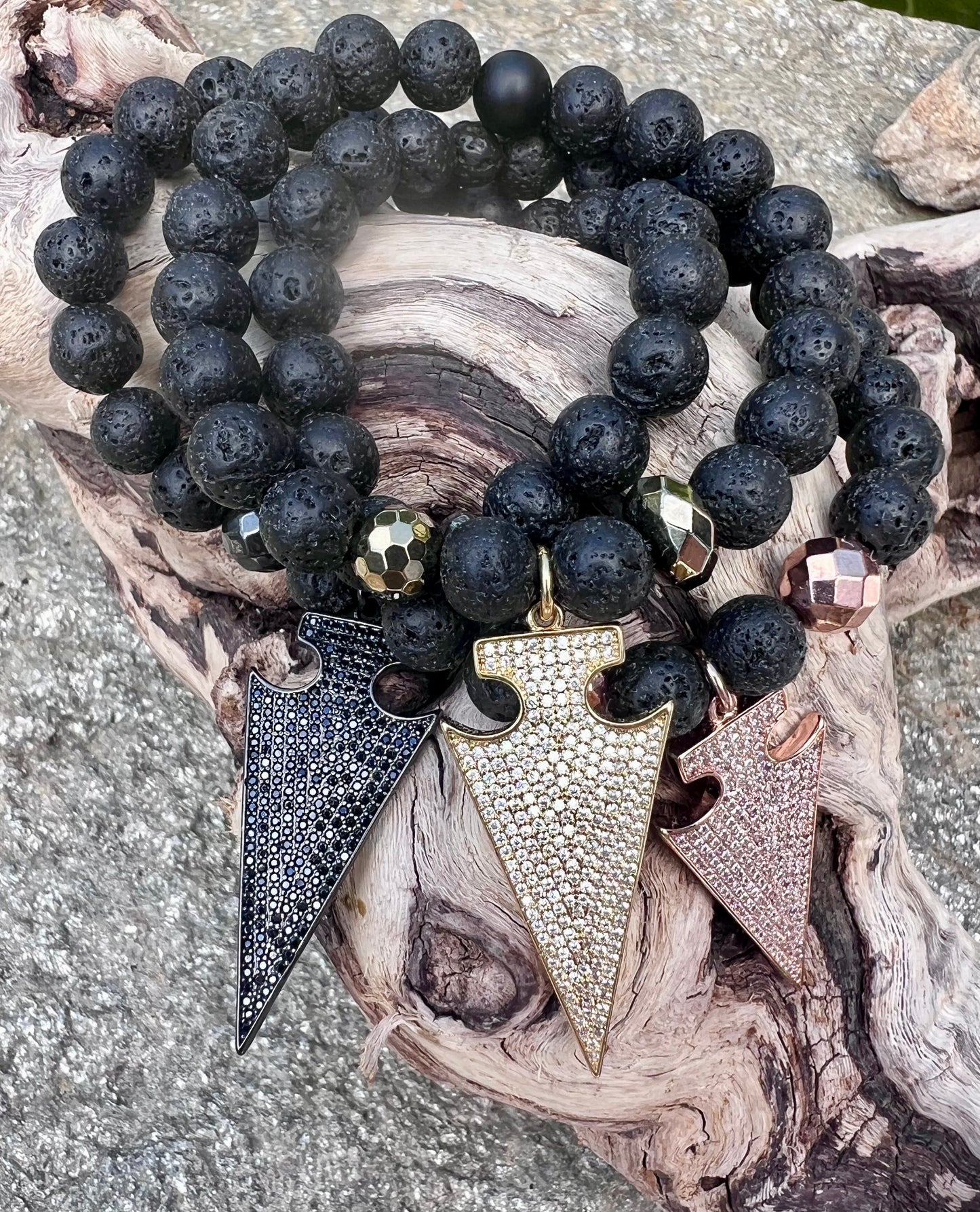 Lava Luxe Arrow Dangler