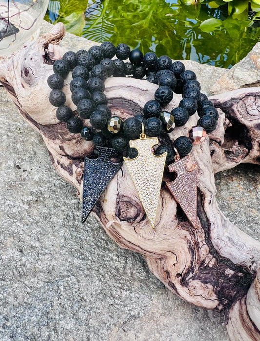 Lava Luxe Arrow Dangler