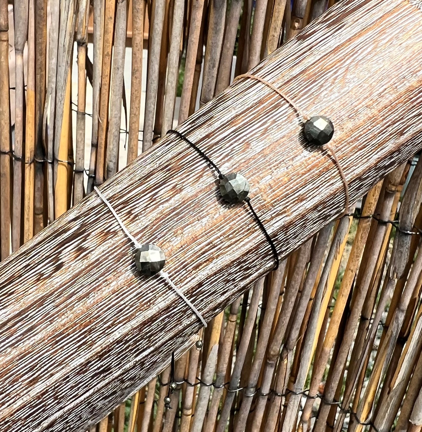 Pyrite Adjustable Bracelet