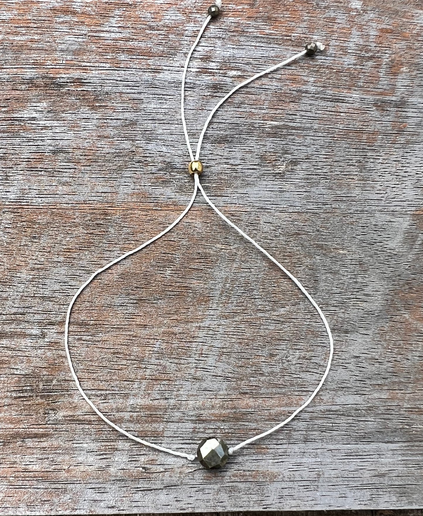 Pyrite Adjustable Bracelet