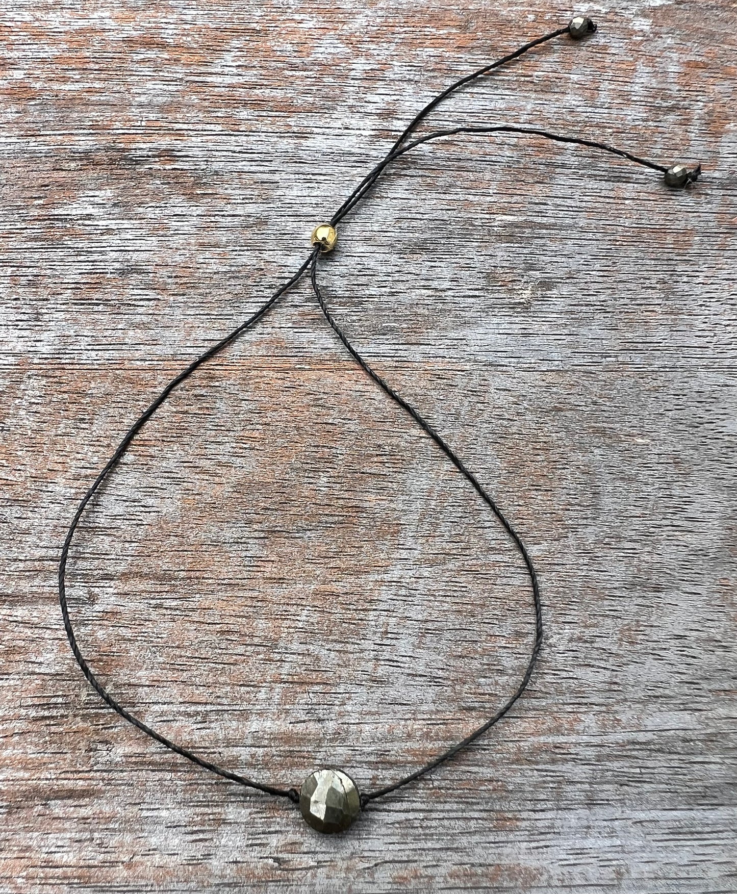 Pyrite Adjustable Bracelet